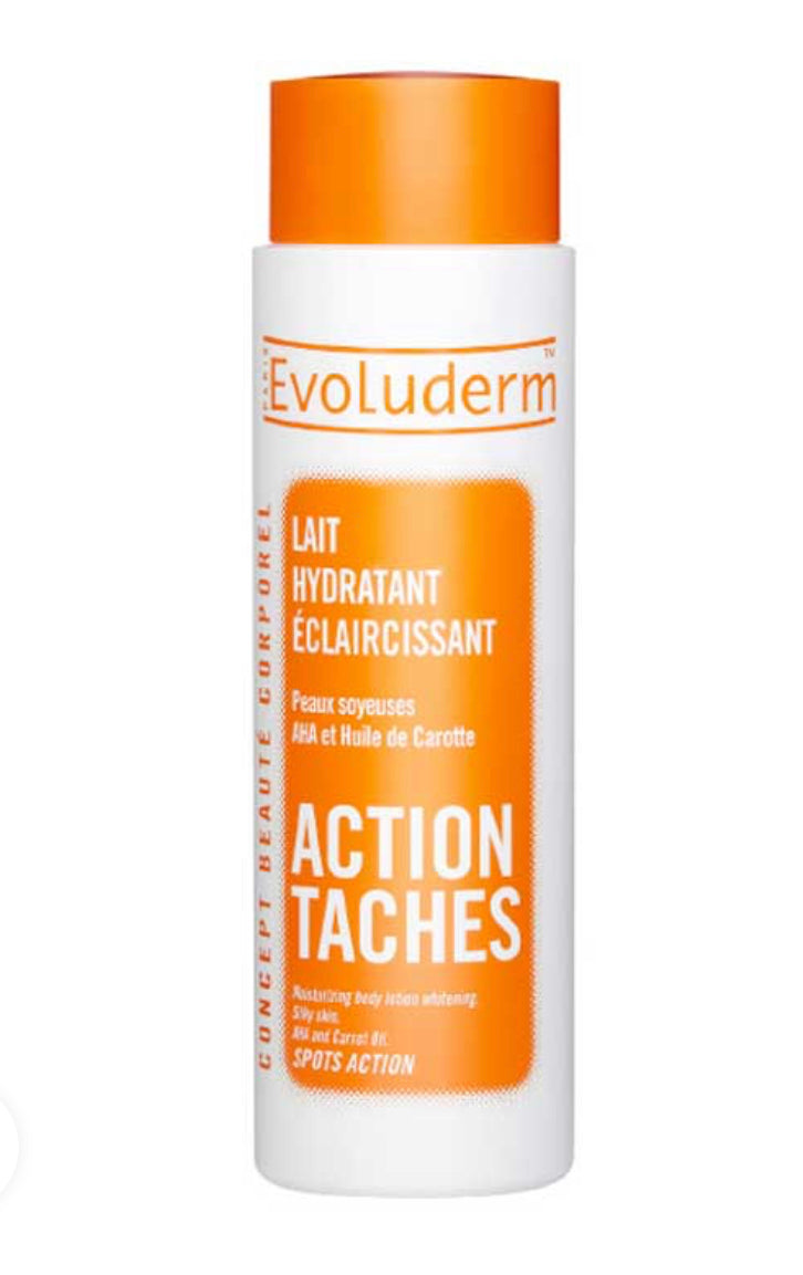 Lait Evoluderm action tache