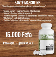 
              Bronson Panax Ginseng – Énergie & Clarté Mentale 120 Capsules * Nglobal
            