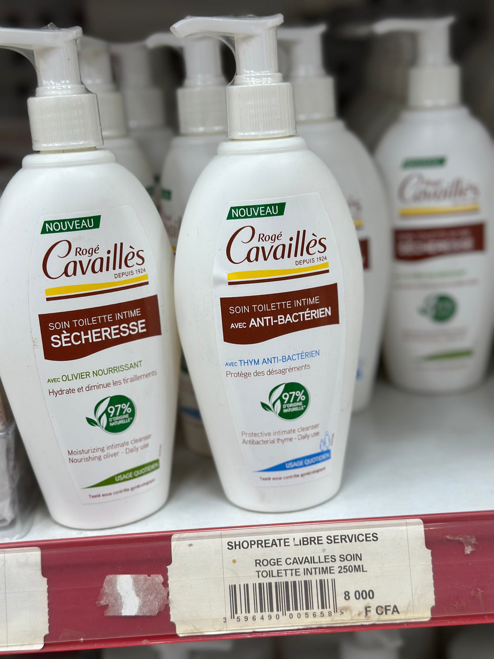 ROGE CAVAILLES SOIN TOILETTE INTIME 250ML