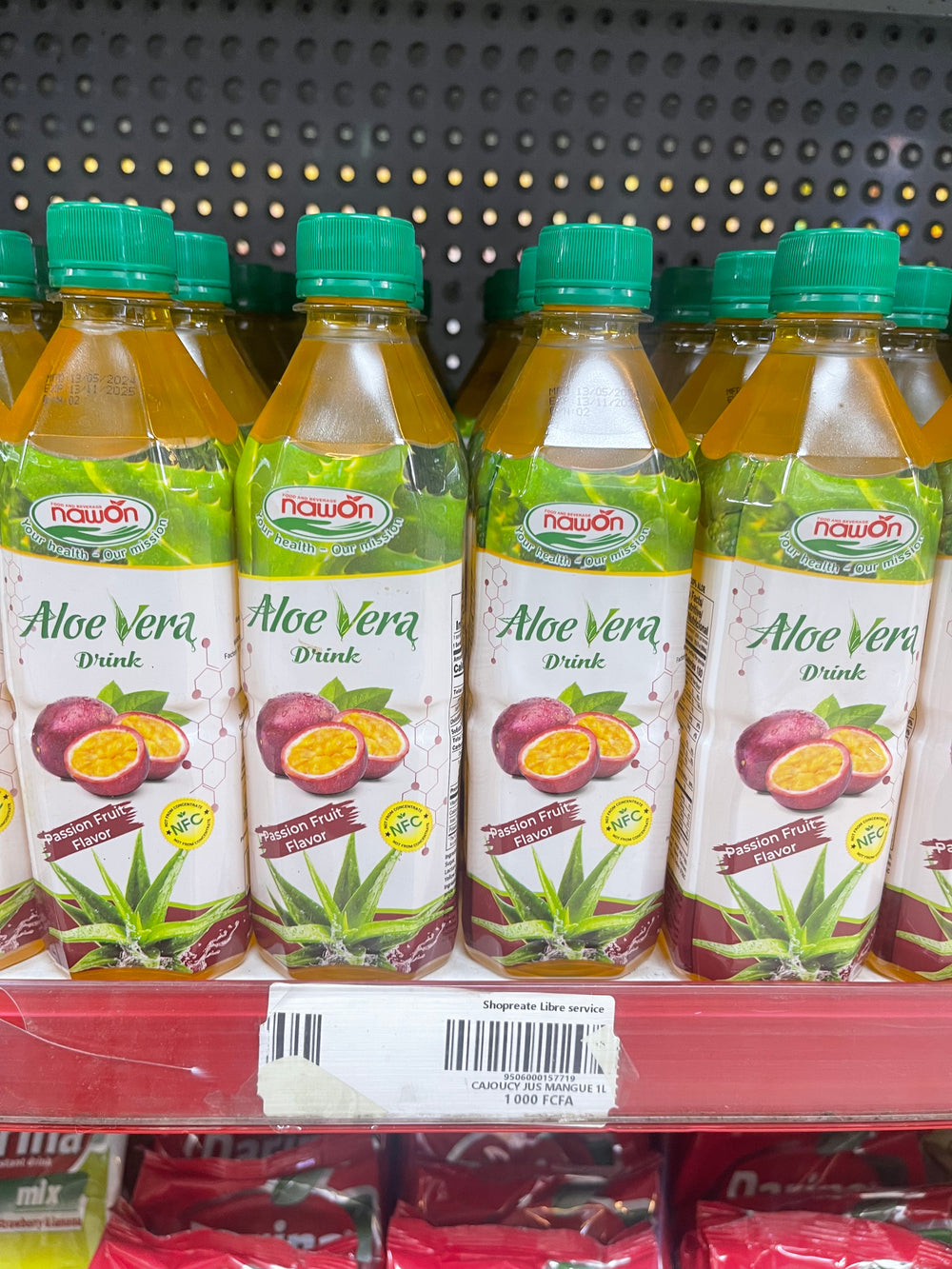 Aloe Vera Drink Passion Fruit Flavor 500 ml