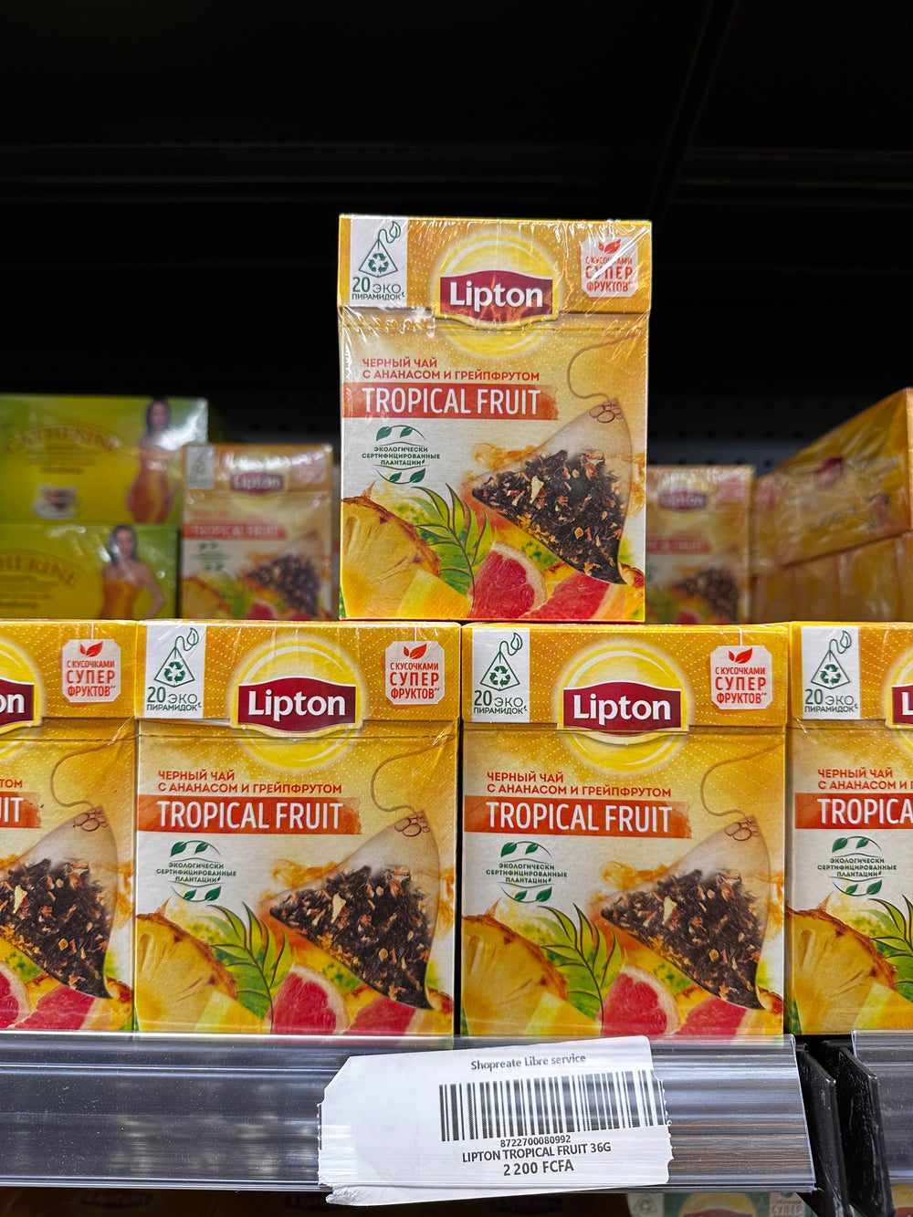 LIPTON TROPICAL FRUIT 36G