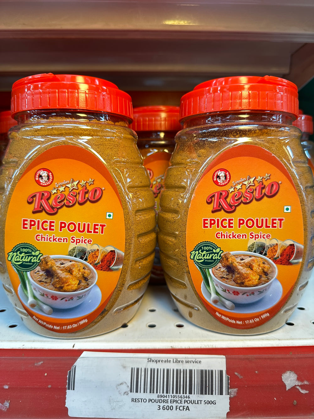 RESTO POURE EPICE POULET 500G