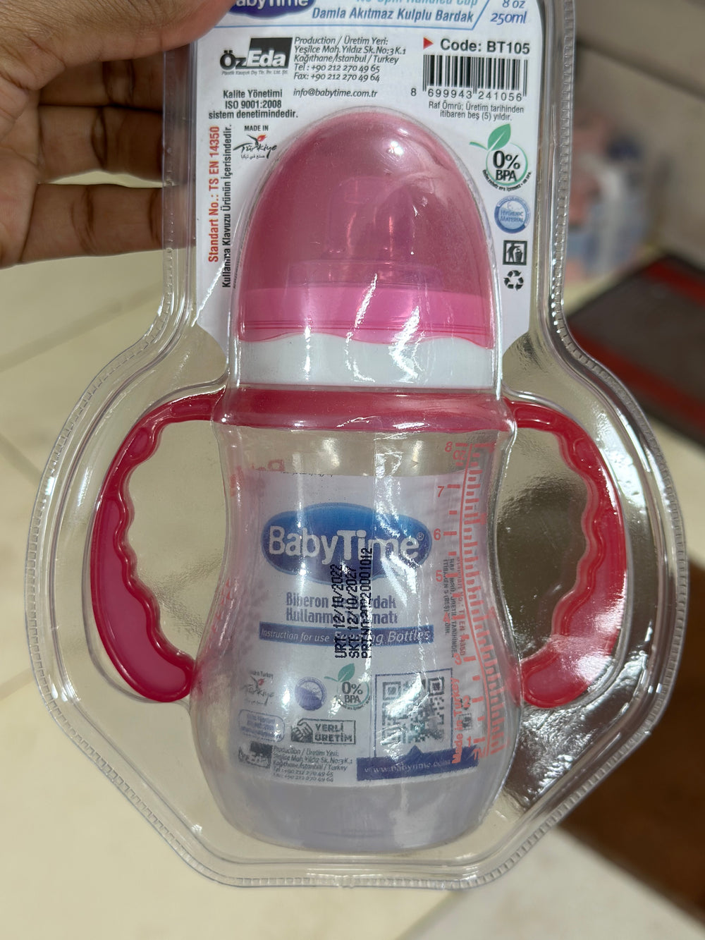 BABY TIME BIBERON  250ML