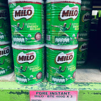 Poudre instant Milo boite 400g X3