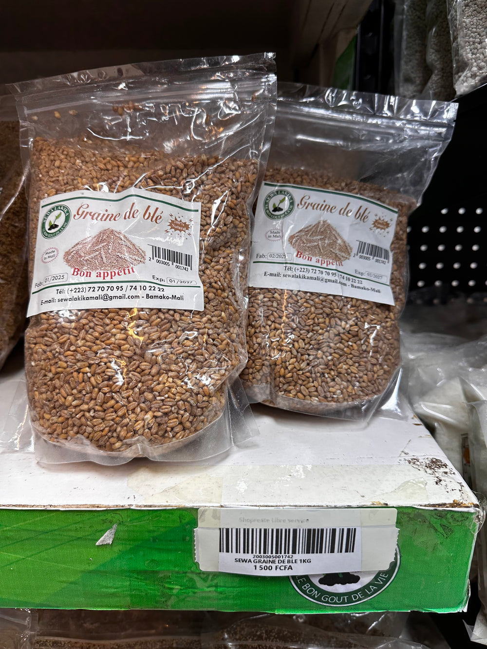 SEWA GRAINE DE BLÉ 1KG