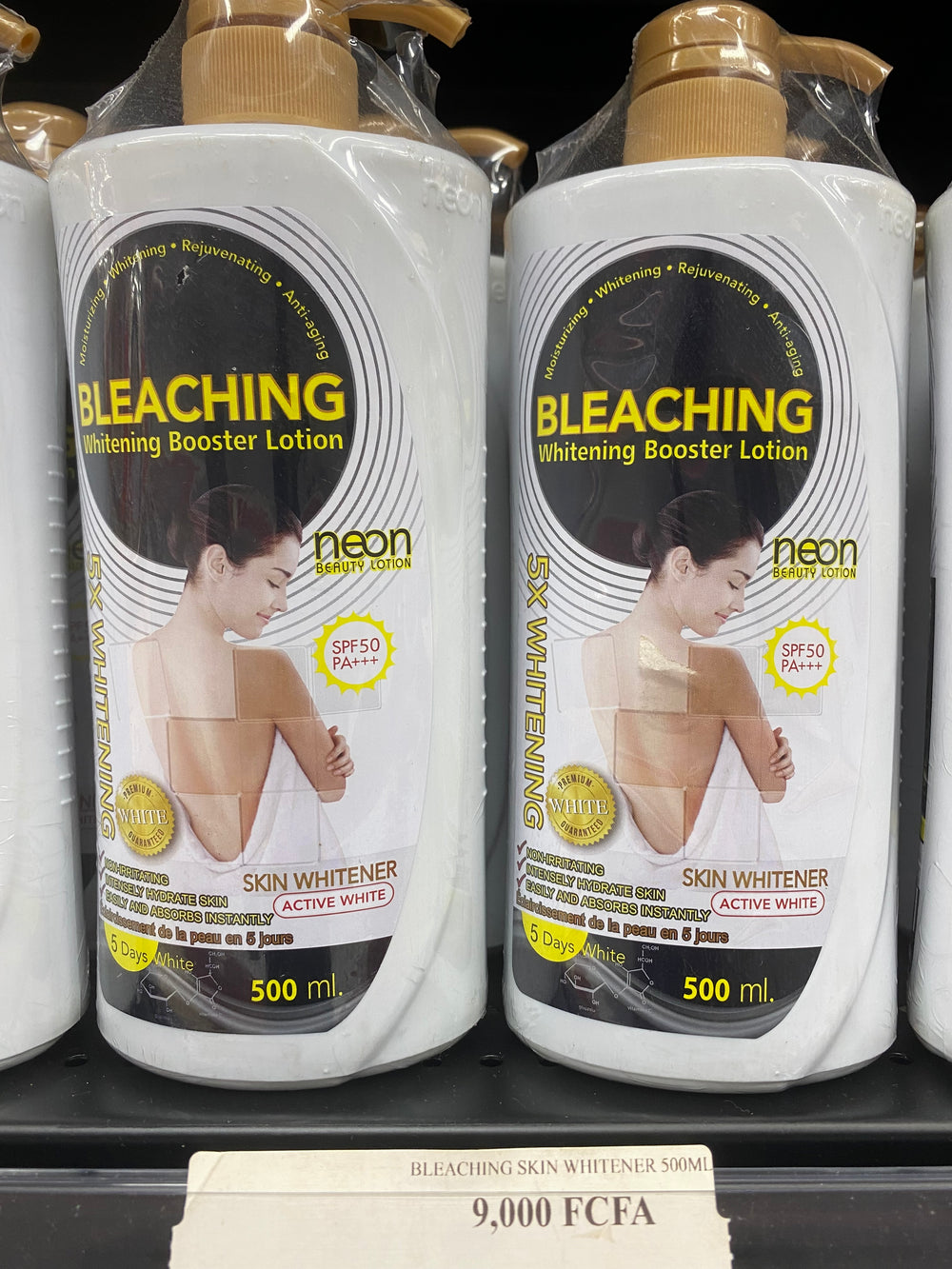 Bleaching skin whitener 500ml