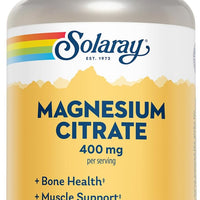 Solaray Magnesium Citrate 400mg