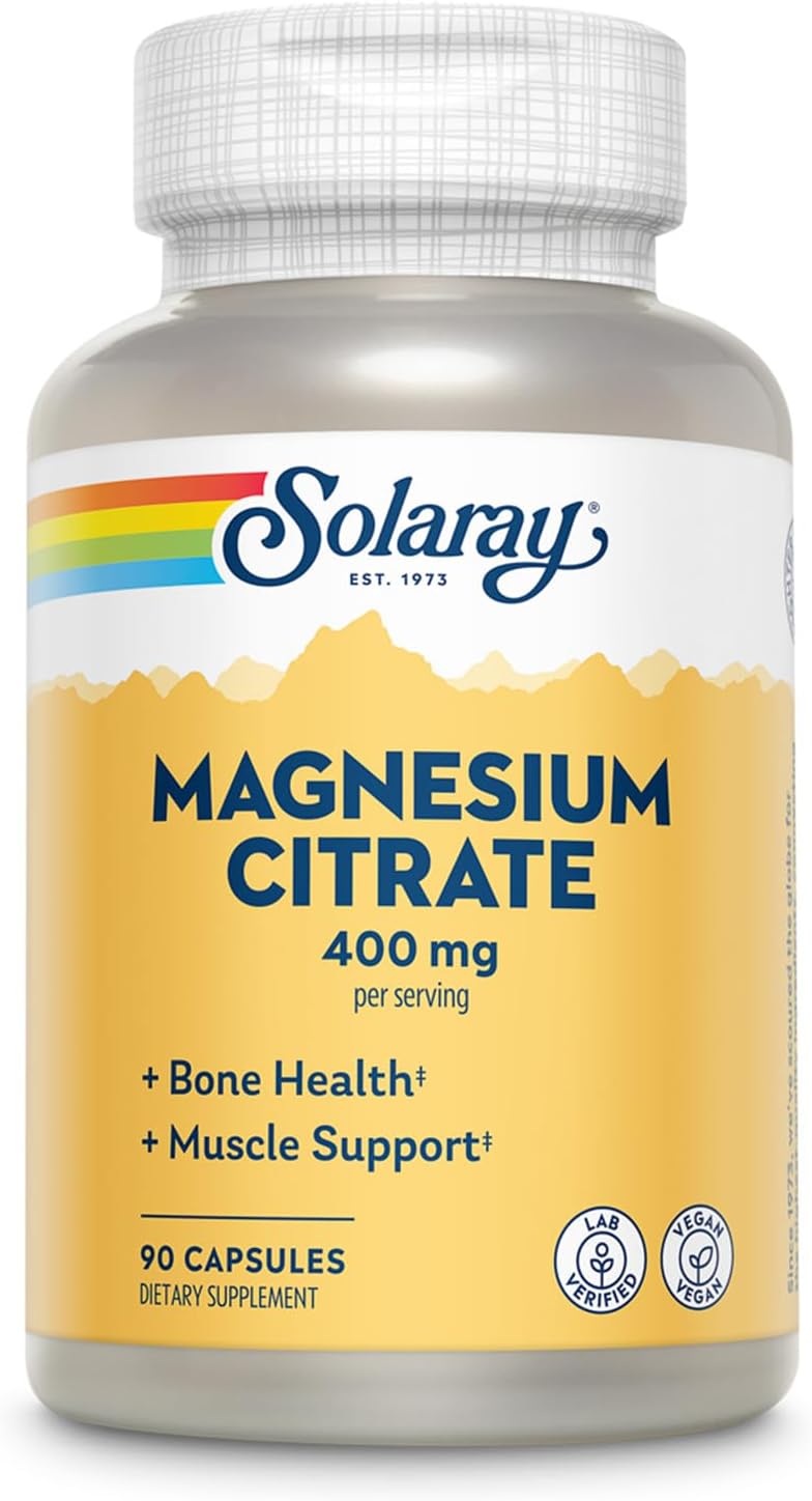 Solaray Magnesium Citrate 400mg