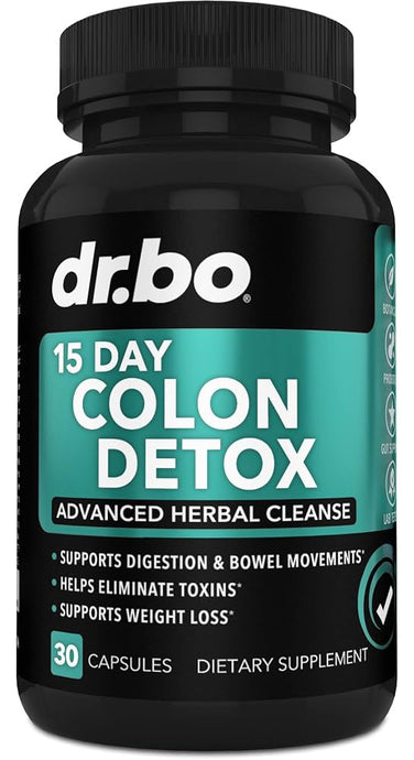 Colon Cleanser Detox for Weight Flush - 15 Day Intestinal Cleanse