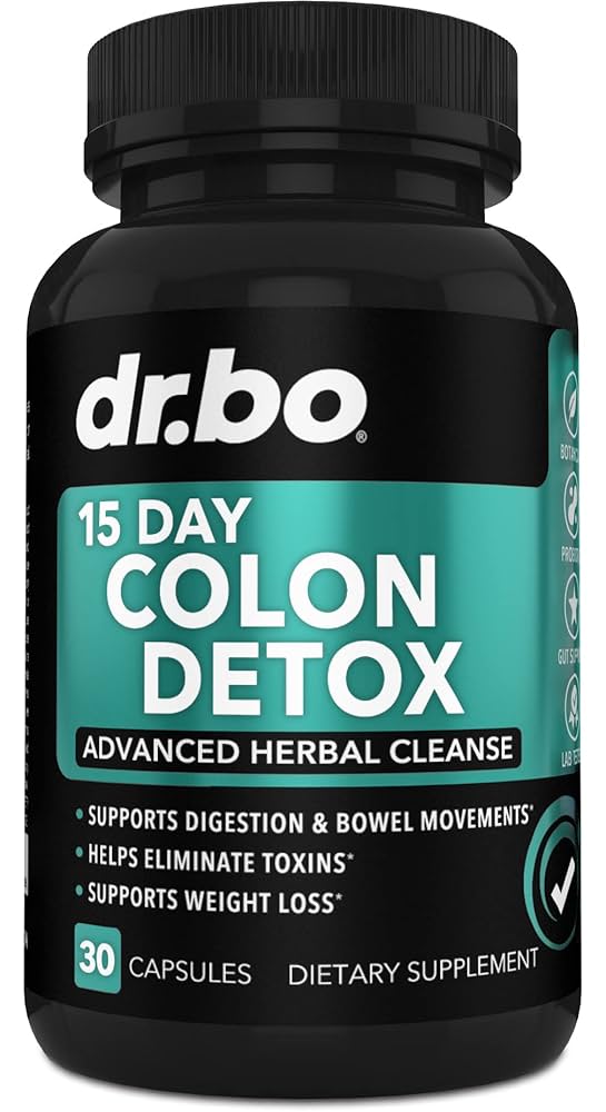 Colon Cleanser Detox for Weight Flush - 15 Day Intestinal Cleanse
