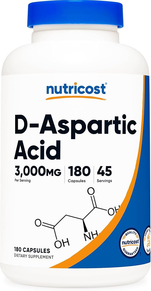 NutriFusion DAA D-Aspartic Acid 100 Capsules