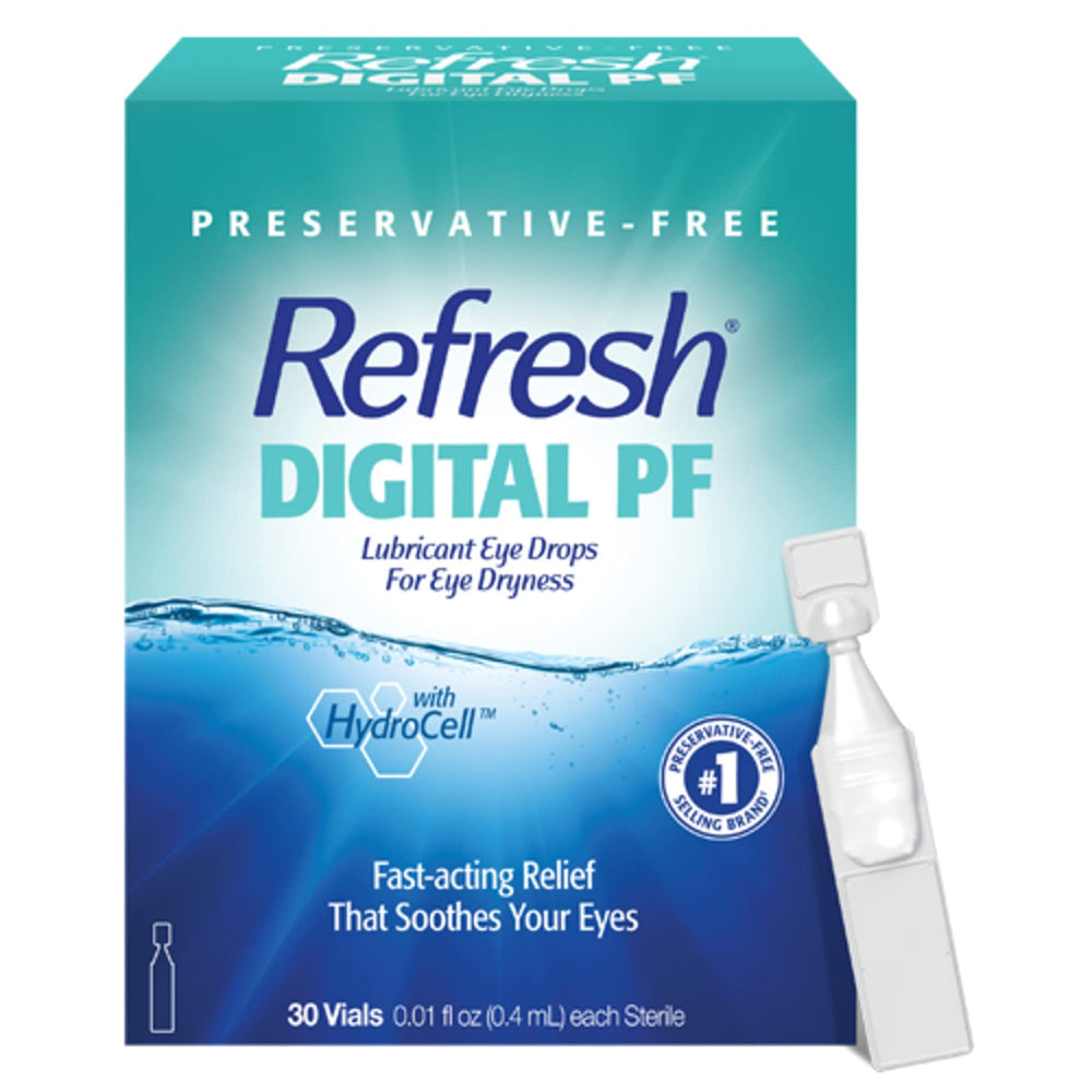Refresh Digital PF Lubricant Eye Drops 30 tubes / 0.4 ml DLC: Sep 2026