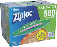 
              Ziploc Easy-Open Tab Sandwich Bags (580 ct.)
            