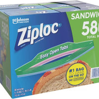 Ziploc Easy-Open Tab Sandwich Bags (580 ct.)