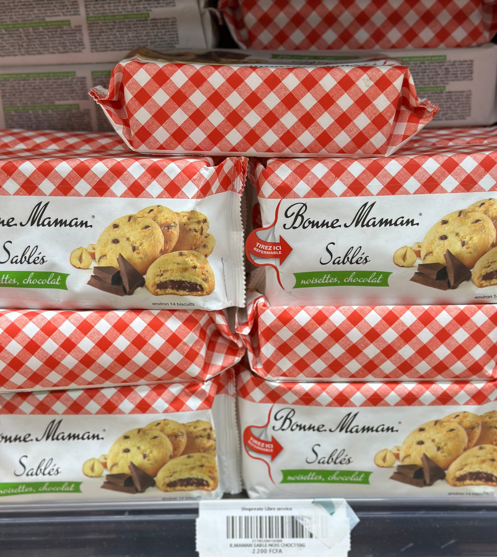Bonne Maman Sablés noisettes chocolat