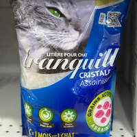 LITIÈRE POUR CHATS TRANQUILLE CRISTALE ASSAINISSANTS 4L