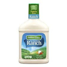 Sauce Ranch Hidden Valley 1,18 L: DLC: 25-OCT-2025