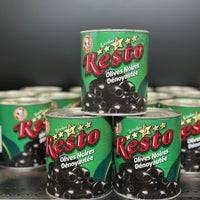 RESTO OLIVES NOIRES DÉNOYAUTÉE 850G
