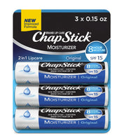 
              ChapStick Moisturizer Original Lip Balm Tubes - 0.15 Oz 1pc
            
