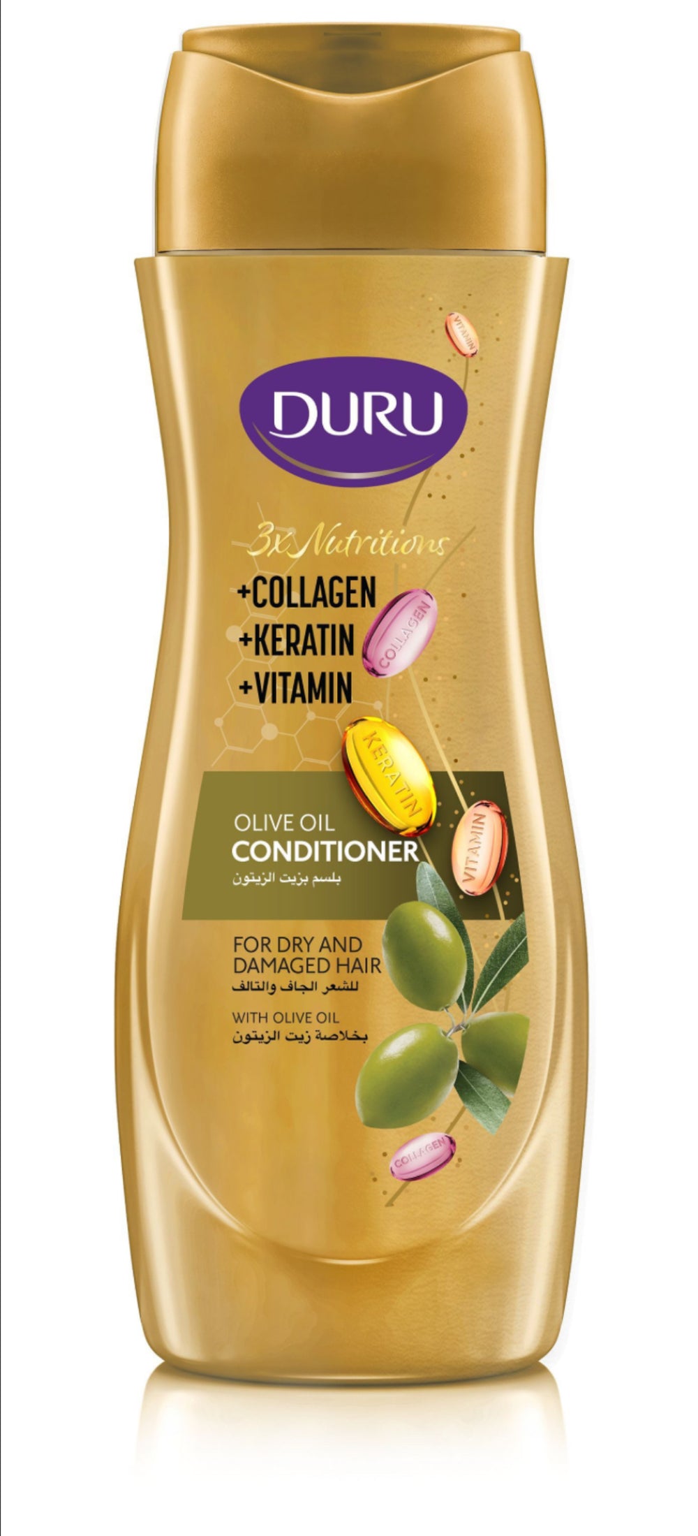 Duru 3x Nutrition ( collagène,kératine, vitamine) olive oil conditioner