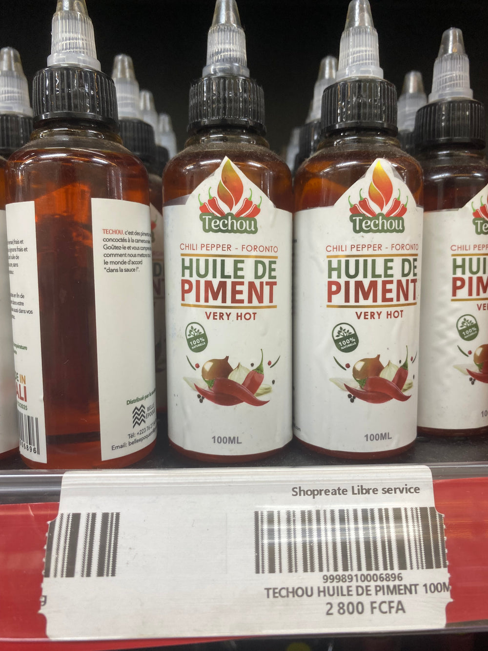Techou Huile de Piment 100ml