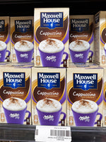 
              MAXWELL HOUSE Cappuccino Goût Chocolat X8
            