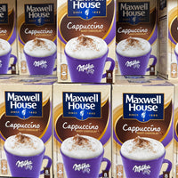 MAXWELL HOUSE Cappuccino Goût Chocolat X8