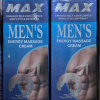 MAX MENS ENERGY MASSAGE CREAM 60ML