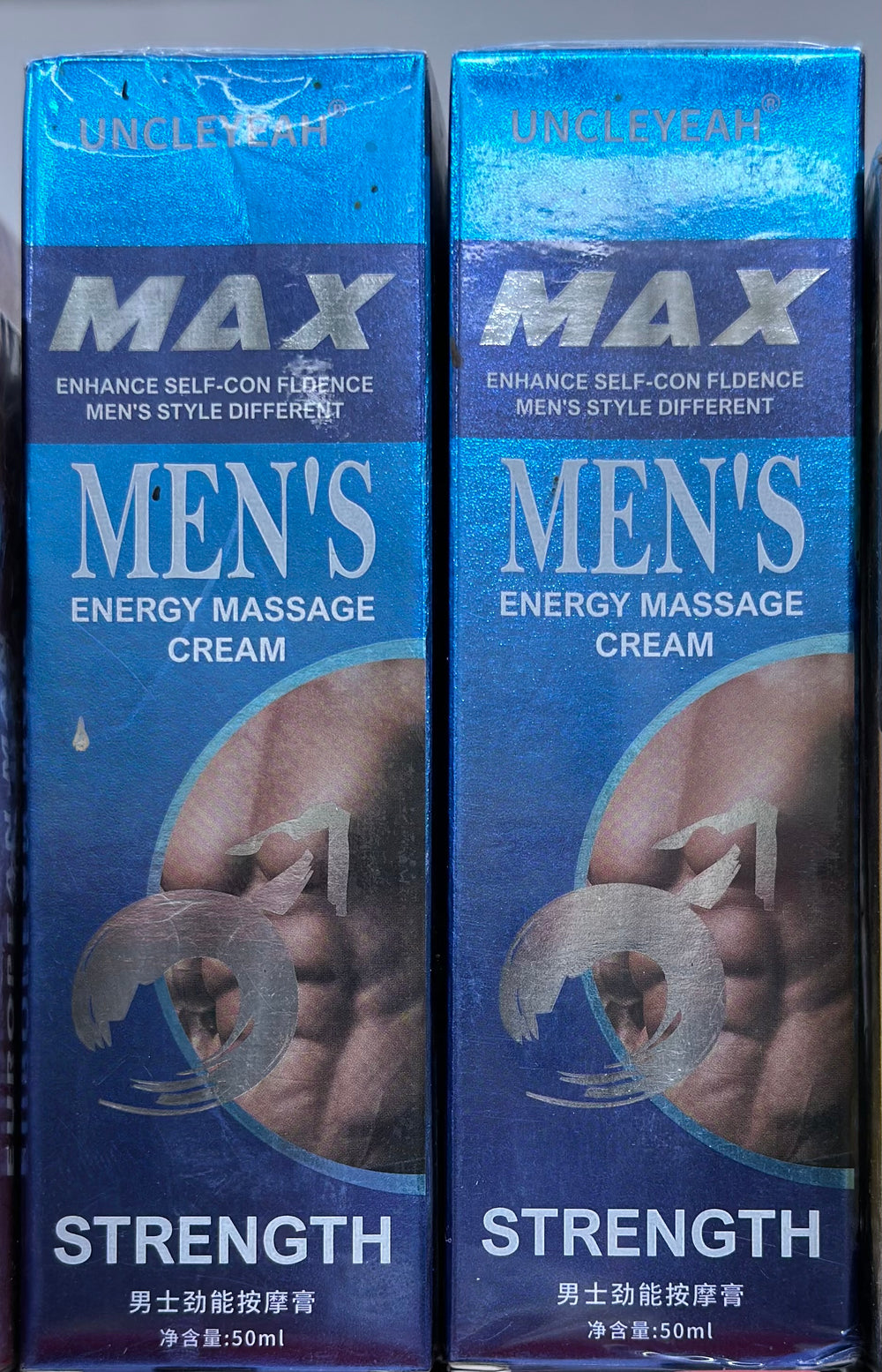 MAX MENS ENERGY MASSAGE CREAM 60ML