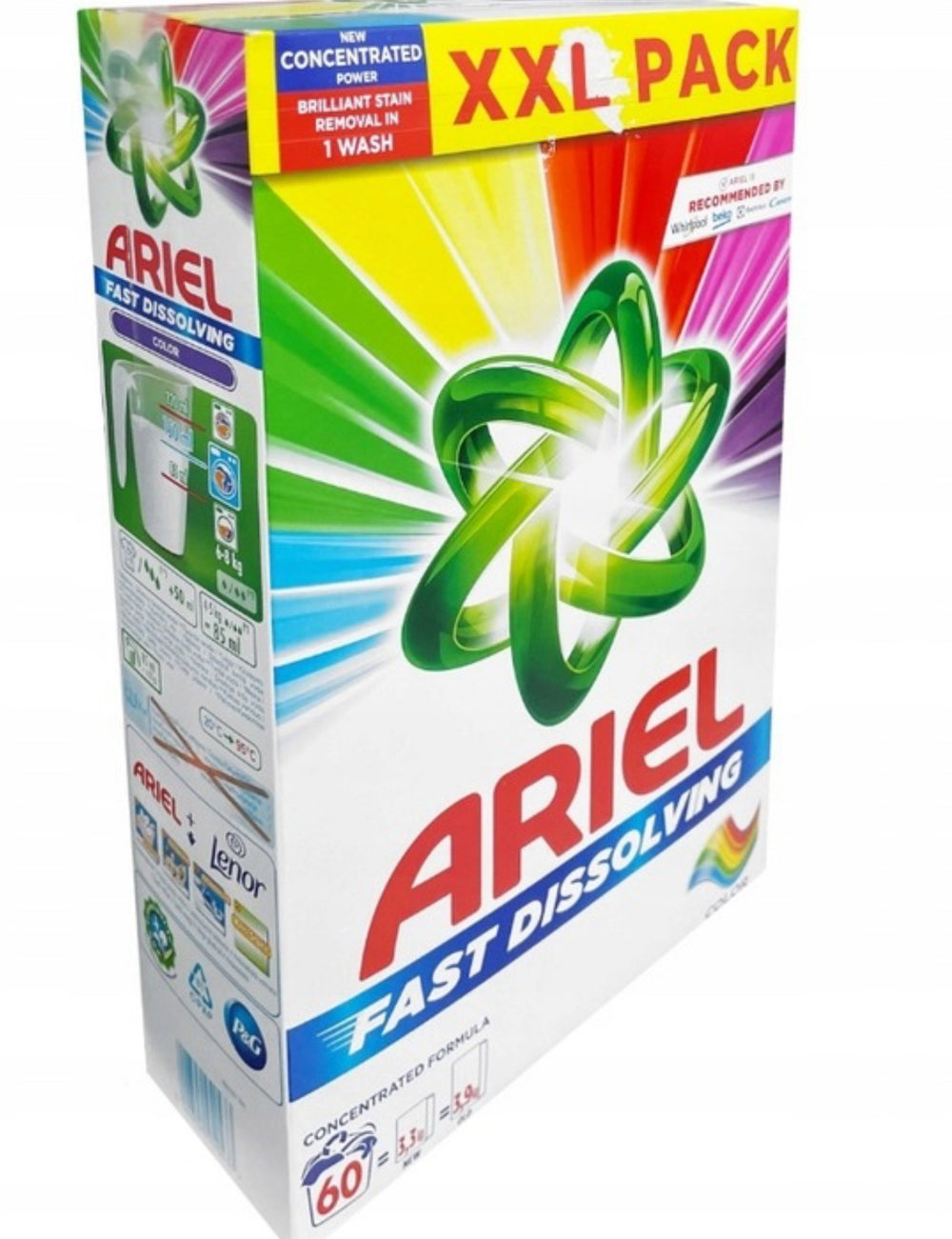 Ariel color washing powder 3.3 kg 60 washes