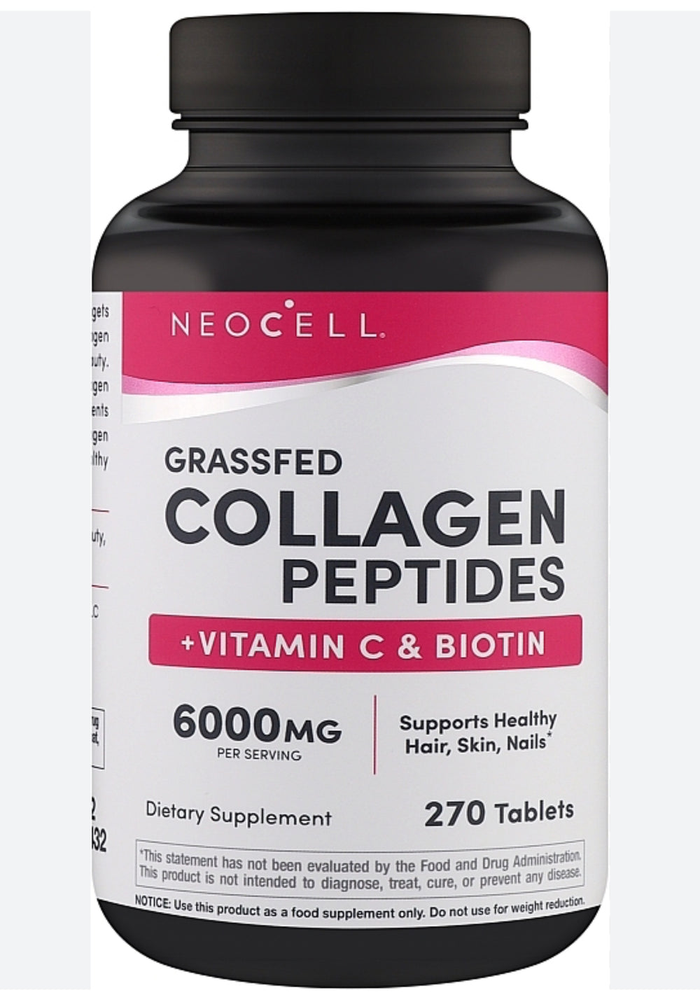 NeoCell Super Collagen + Vitamin C & Biotin 270 counts DLC: Mars/2026