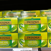 TWININGS OF LONDON THÉ VERT SIMPLEMENT PUR 25 SACHETS 37G