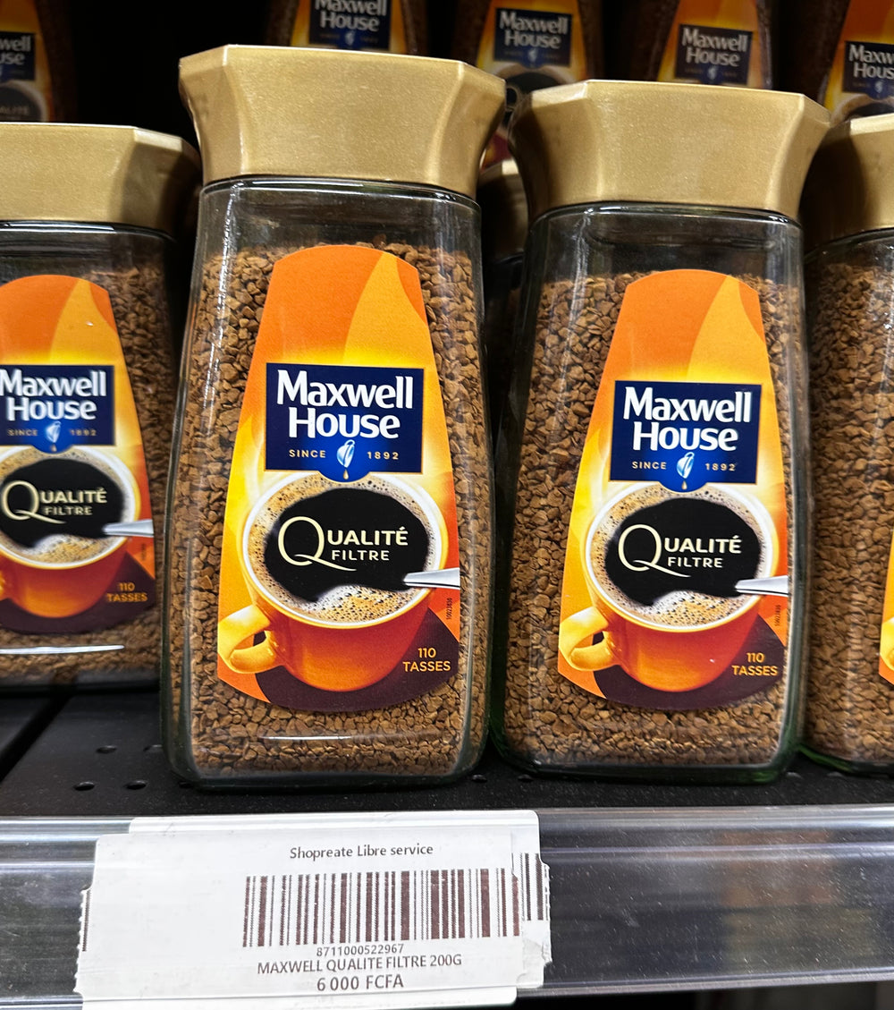 MAXWELL HOUSE QUALITÉ FILTRE 200G
