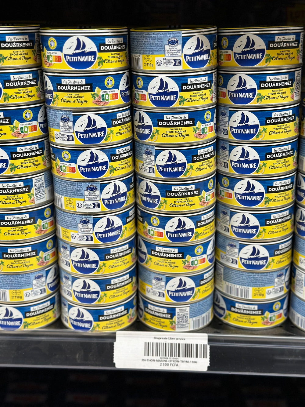 Petit Navire Thon mariné Citron 110g