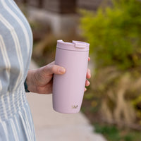 Simple Modern 16 fl oz Insulated Stainless Steel Voyager Coffee Tumbler with Insulated Flip Lid | Lavender Mist
