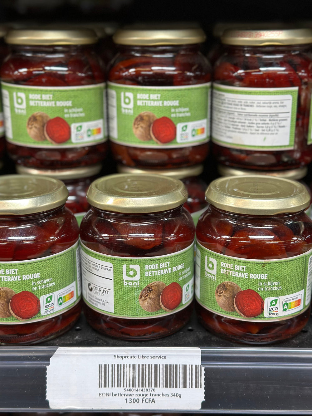 BONI betterave rouge tranches 340g