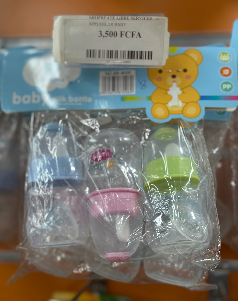 Biberons bébé X3 Applebear baby