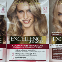 L’OREAL-EXCELLENCE CRÈME-8.1 BLOND CLAIR CENDRÉ