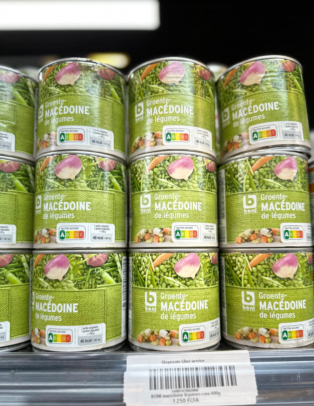 BONI macédoine de légumes 400g