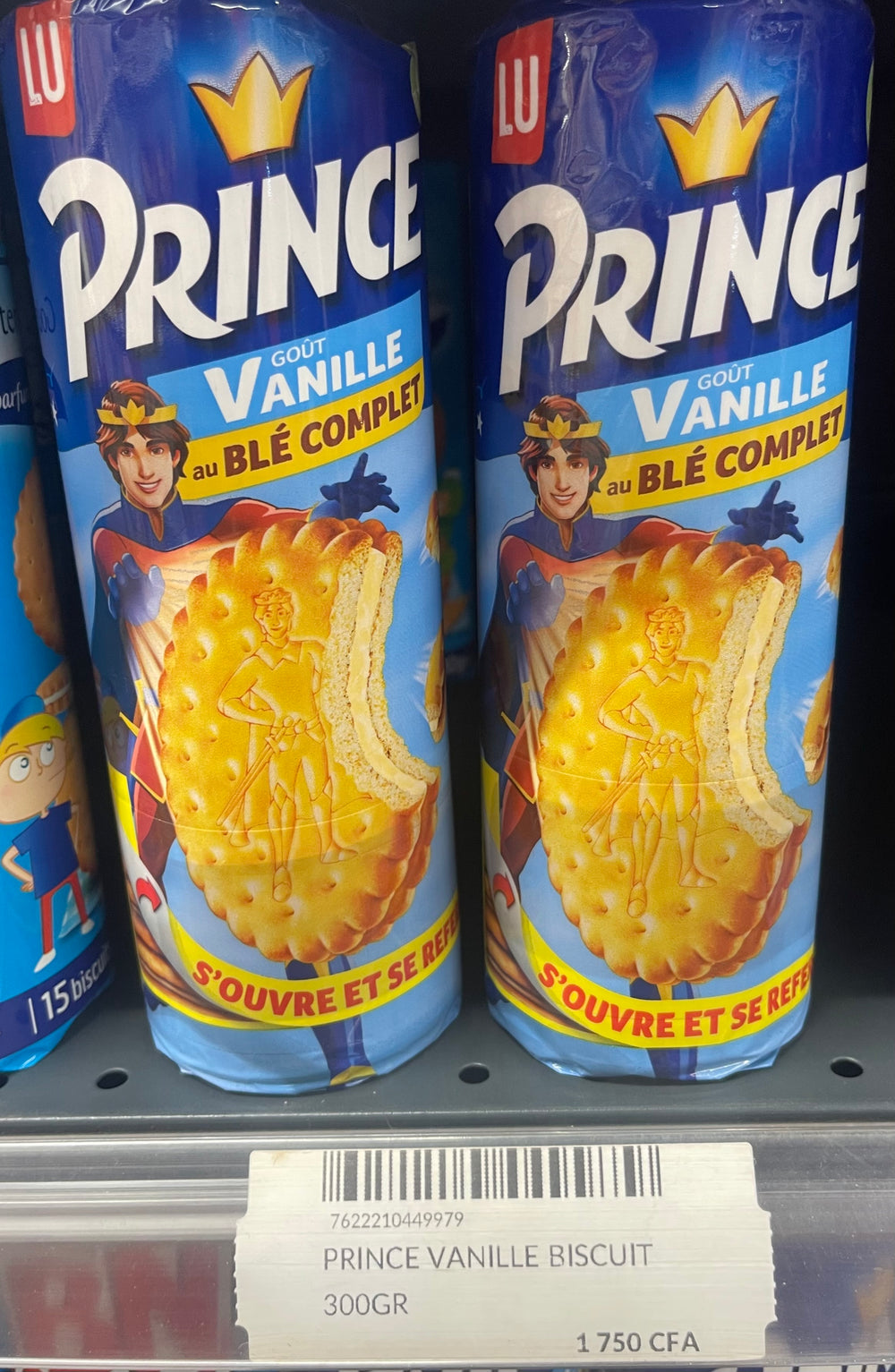 PRINCE VANILLE BISCUIT 300GR