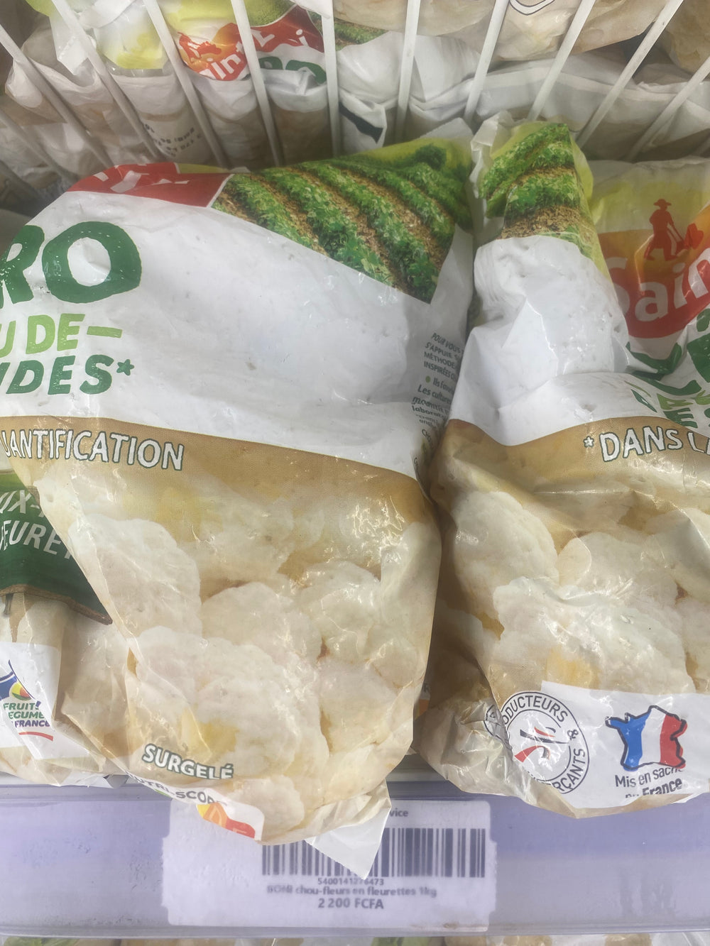SONI chou-fleurs en fleurettes 1kg