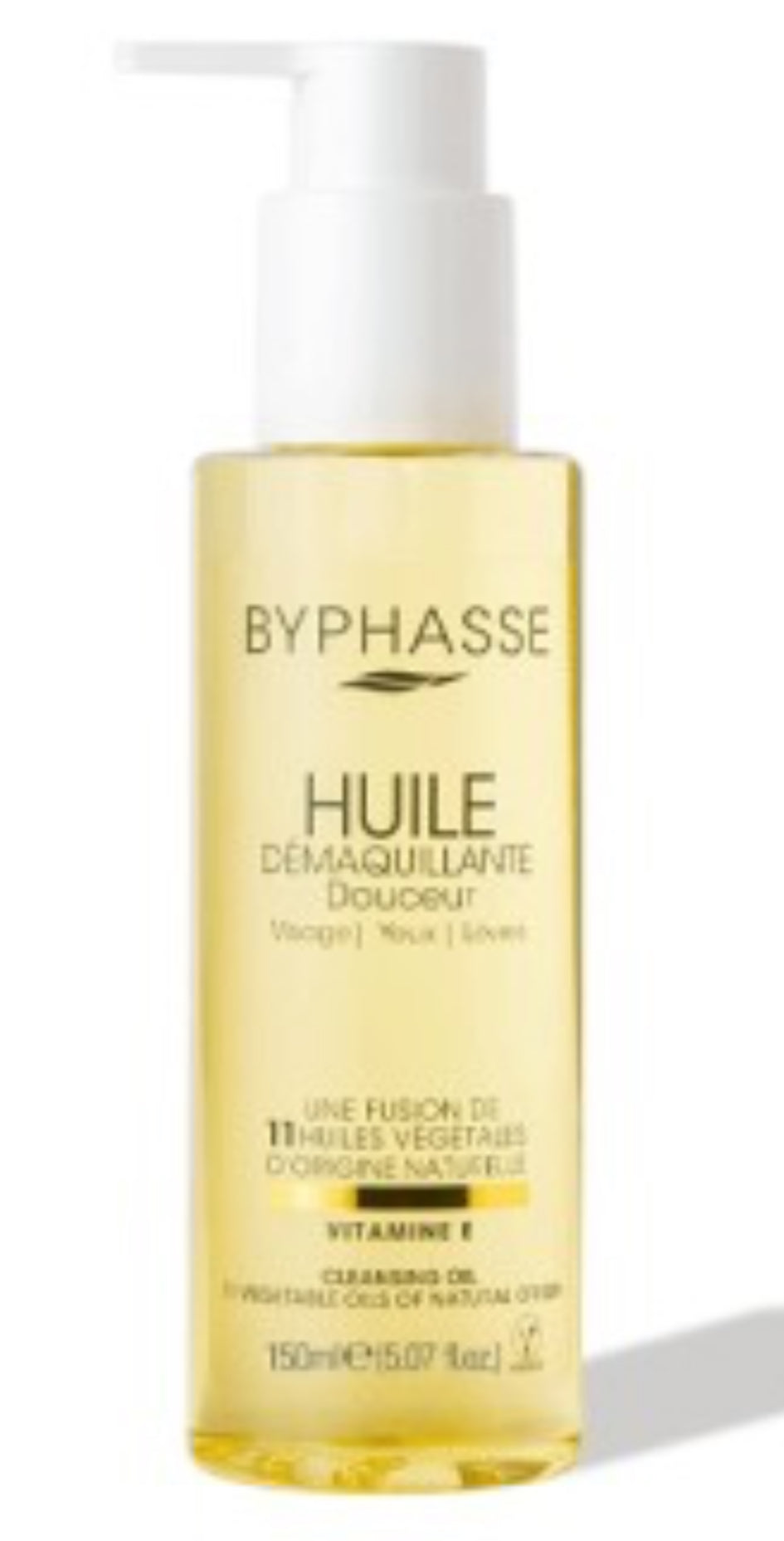 byphasse huile démaquillante douceur 150ml