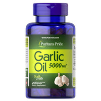 
              Huile d'ail Puritan's Pride 5000 mg - 250 gélules à libération rapide 05/2027
            