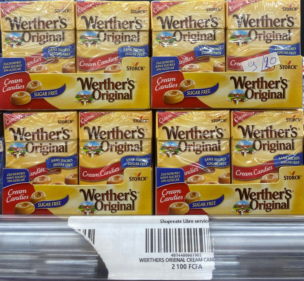 WERTHERS ORIENAL CREAM CAN