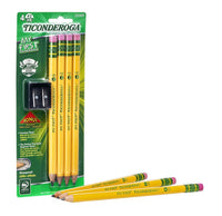
              Ticonderoga Dixon My First Pencil With Sharpener, 4-count
            