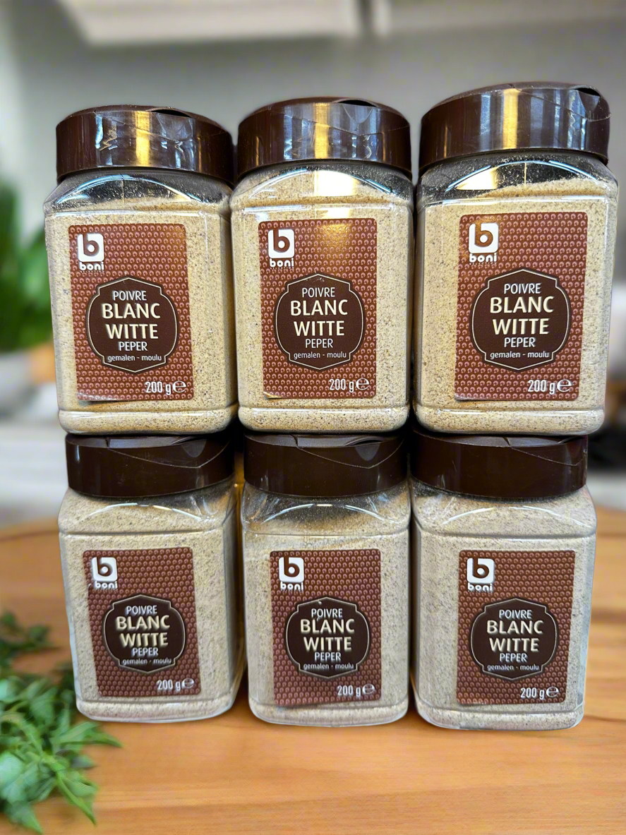 BONI poivre blanc moulu 200g
