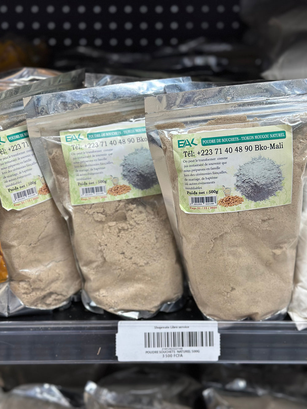 TIOKON MOUGOU NATUREL 500G