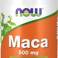 NOW Supplements, Maca (Lepidium meyenii) 500 mg, For Men and Women, Reproductive Health*, 100 Veg Capsules