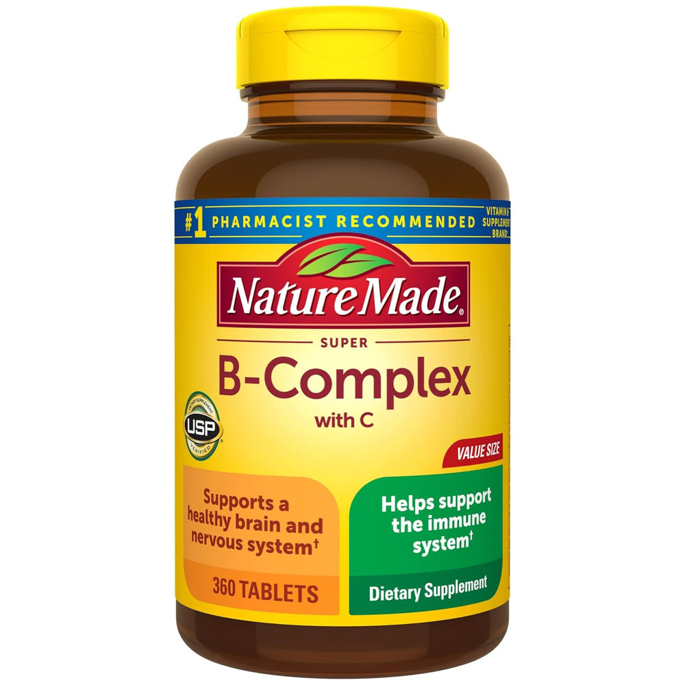 Nature Made B-Complex with C 460 tablets DLC Jan 2027