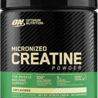 Micronisée sans saveur Optimum Nutrition 10,6 oz 60 portions-DLC: 2027